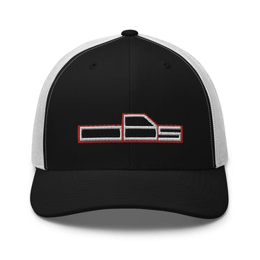 OBS Chevy OBS Ford Hat in black and white